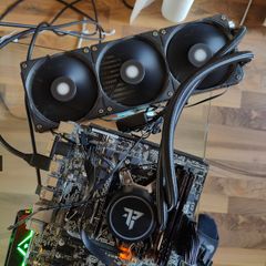 Tempest 360mm Liquid CPU Cooler Black