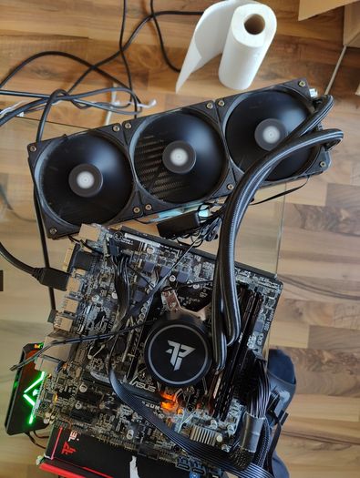 Tempest 360mm Liquid CPU Cooler Black
