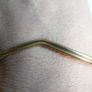 Vintage  14k Yellow Gold Plated  Bangle Bracelet Image 10
