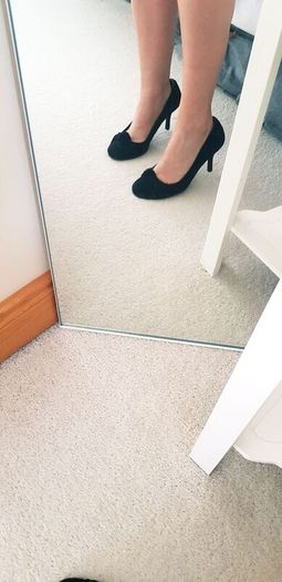 Stephanie Moreno Black Heels - Size 37
