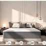 12 Inch King Size Mattress Medium Firm, OEKO-TEX Certified Hybrid King Bed Mattresses, 7-Zone Memory Foam Mattress with Pocket Sprung for Body Support & Pressure Relief - 150x200x30cm Image 2