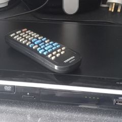 Toshiba DVD/CD/USB Player plus bag of dvd's