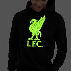 Liverpool glow in the dark hoodie liverbird hoodie liverpool jumper hoodie