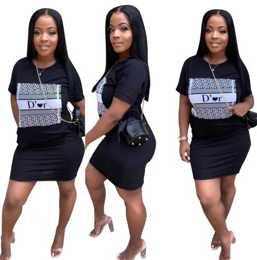 Short sleeve dress D-or