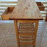 Wooden Island / Trolley (Birch Wood) Image 2