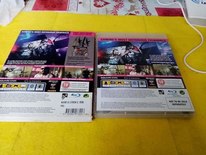 Kane & Lynch Limited Edition Dog Days PlayStation 3 Ps3 Games Original