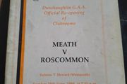 Gaa Pitch Opening Dunshaughlin Gaa 1989 Meath V Roscommon