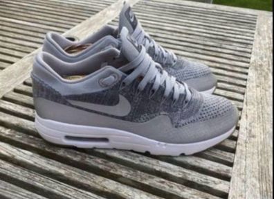 Nike Air Max 1 Flyknit 3m Wolf Grey