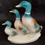 Vintage Grafenthal Porcelain Mallard Duck family figurine Image 4