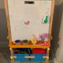 blackboard & whiteboard for kids with holders Image 2