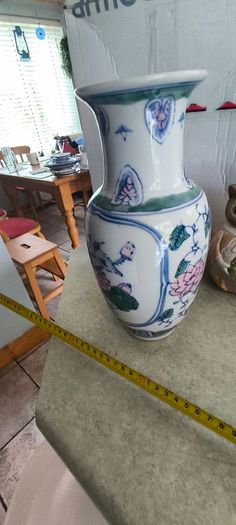 2 Items O Pottery  1- Large Platter 19.00 Euro. 40 X 31 Cm. 2-vintage Chinese Vase, 1960s 32.00