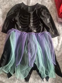 Skeleton tutu dress