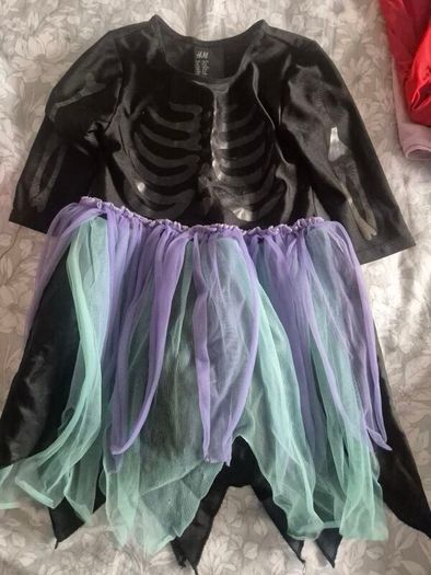 Skeleton tutu dress