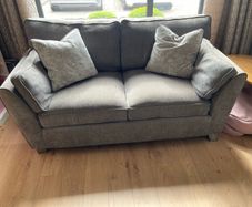 3+2 Seater Couches with Ottoman