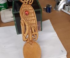 Carved spoon