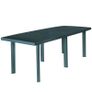 Garden Table Green 210x96x72 cm Plastic Image 5