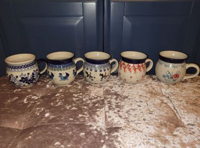 Boleslawiec pottery- mugs