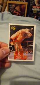 WWF Red Rooster Terry Taylor Signed Card - WWE