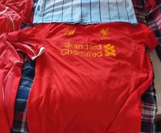 Liverpool jerseys and Dublin jersey