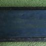 Antique Big Knife Sharpening Fine Stone With Wooden Case. Image 5