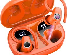NEW SALE | Wireless Earbuds, 2023 Wireless Earphones Bluetooth 5.3 Headphones Wireless, Over Ear Buds Wireless Earbuds with Earhooks