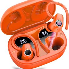 NEW SALE | Wireless Earbuds, 2023 Wireless Earphones Bluetooth 5.3 Headphones Wireless, Over Ear Buds Wireless Earbuds with Earhooks