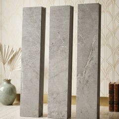 20 Porcelain stone effect floor tiles 20cm x 120 cm