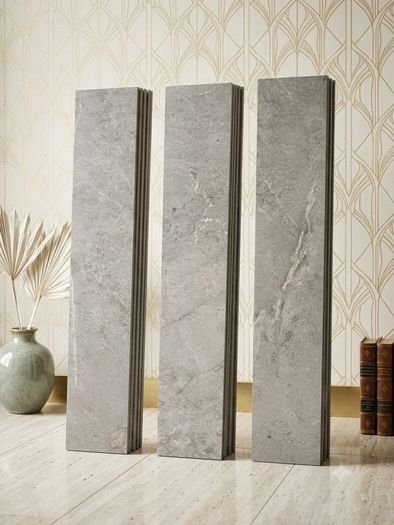 20 Porcelain stone effect floor tiles 20cm x 120 cm