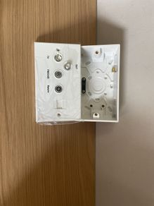 Satellite and Telephone outlet