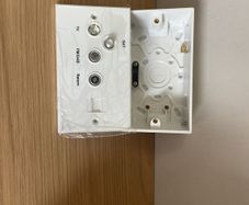 Satellite and Telephone outlet
