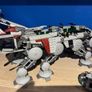 Lego Star Wars AT-OT and Drop Ship (10105) Please read description. Image 2