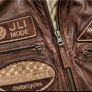 Aviatrix Dept. Vintage Leather Motorcycle Jacket  XL Image 3
