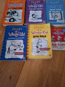 Diary of a wimpy kid childrens books