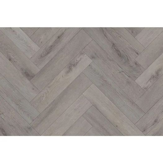 Herringbone LVT Flooring - Durham Oak 60x12.5cm