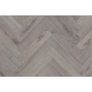 Herringbone LVT Flooring - Durham Oak 60x12.5cm Image 2