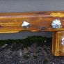 Driftwood Oak Mantle / Coat Rack / Shelf Image 9