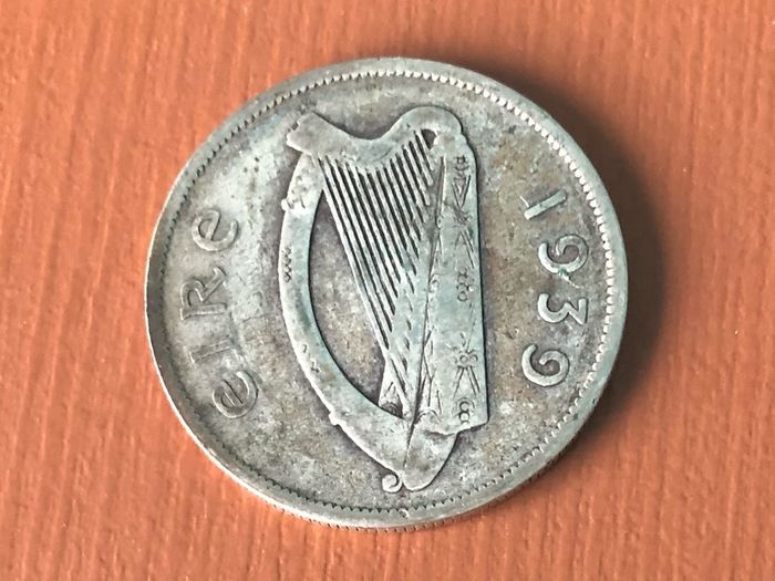 Irish silver half crown