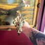 Rare Pair of Antique Ornate Rococo Style Cast Brass Trunk Pulls Image 7
