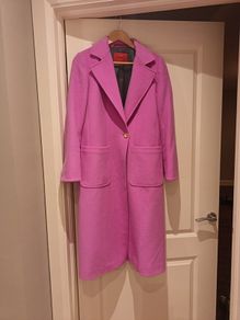Max and Co Pink Wool Coat size 10