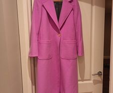 Max and Co Pink Wool Coat size 10