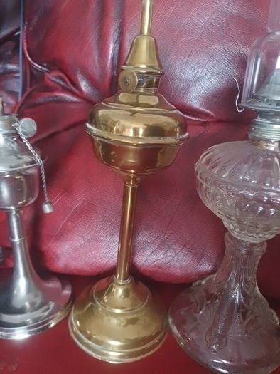 vintage oil lamps