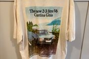 Ford Cortina Pure Cotton Graphic T-Shirt L
