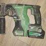 hitachi hammer drill and 2 battery's working perfect Image 2