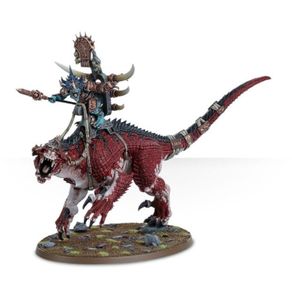 Warhammer - Seraphon - Saurus Oldblood on Carnosaur