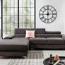 Luxury couch beautiful design corner sofa bed GRAYS Image 7