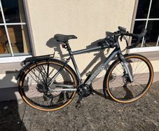 Boardman Gravel Bike hardly used. Stored in Shed.