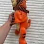 Winnie the Pooh Tigger Plush Disney Soft Toy Wearing Dressing Gown And Night Cap Used Please look at the pictures Image 4