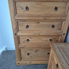 chest of drawers and locker