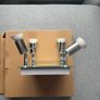 Adjustable 4 Way Ceiling Spotlight Fitting Chrome LED GU10 Image 4