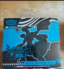Pokemon Tcg Scarlet and Violet Black Bolt Elite Trainer Box